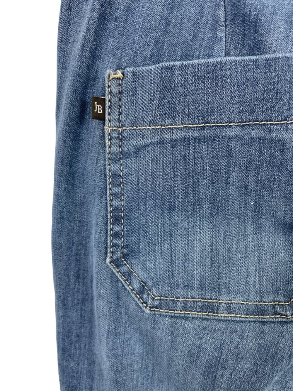 Judy Blue Womens Drawstring Denim Joggers Relaxed Fit Size 1/25 Cotton Blend - Picture 7 of 10